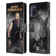 OFFICIAL WWE ERICK ROWAN LEATHER BOOK WALLET CASE COVER FOR OPPO PHONES