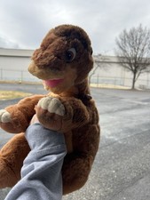 Vintage 1988 Gund The Land Before Time Littlefoot Plush Stuffed Dinosaur Toy Jc
