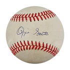 Ozzie Smith St. Louis Cardinals Autographed ONL Baseball JSA COA