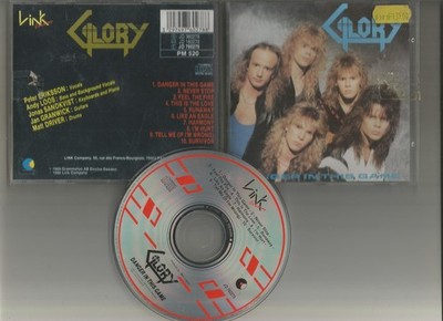 GLORY - Danger in this game CD hyper rare Link Company press TINDRUM Stage Dolls