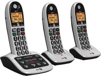 BT 4600 Trio Big Button Digital Cordless Telephones with Advanced Call Blocker