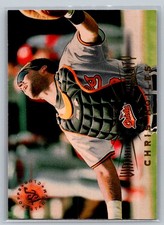 1995 Stadium Club Baseball Virtual Reality #70 Chris Hoiles - VG - Orioles
