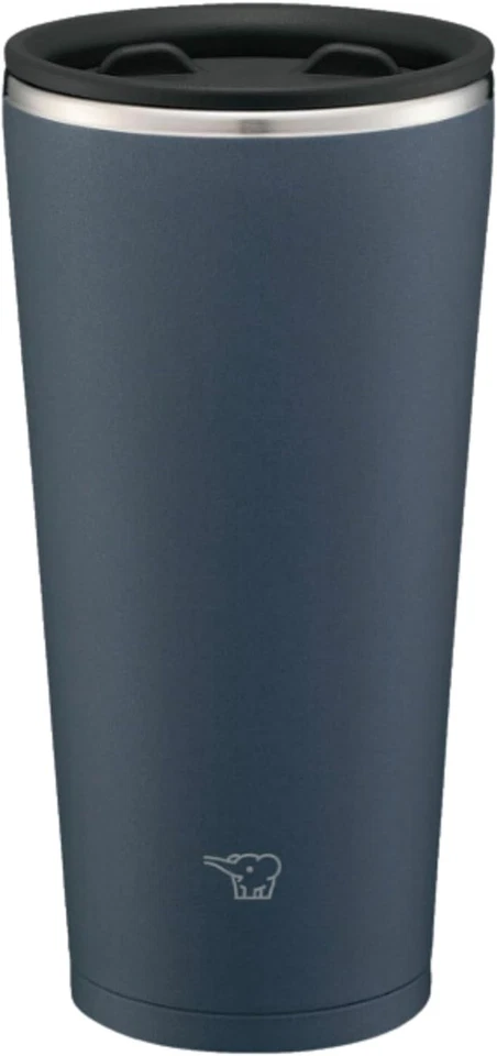 Taza vaso bebida fría caliente ZOJIRUSHI 450 ml con tapa giratoria oficina hogar NUEVO Foto 4 de 4