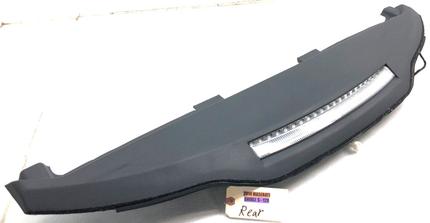 Maserati Ghibli S Q4 2015 Rear Parcel shelf