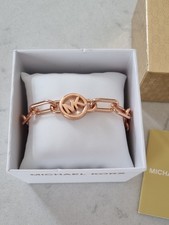 Michael Kors Rose Gold Tone Chain Link Bracelet NWT RRP $145
