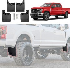 Mud Flaps for 2017-2024 Ford F-250/F-350 Super Duty Without OEM Fender Flares...