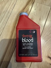 Pint of Fake Blood; Halloween, Vampire Blood; 16 oz, made in USA