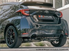 Remus RACING-Anlage ab OPF Toyota GR Yaris Typ XP21 2x115mm rund Black Chrome