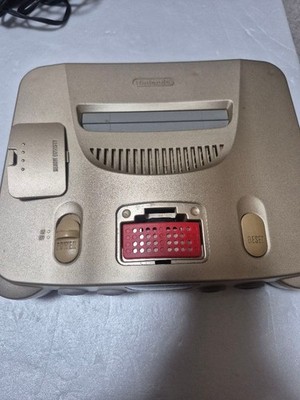 Nintendo 64 Console Limited Edition toys R' Us Gold N64 NTSC-J