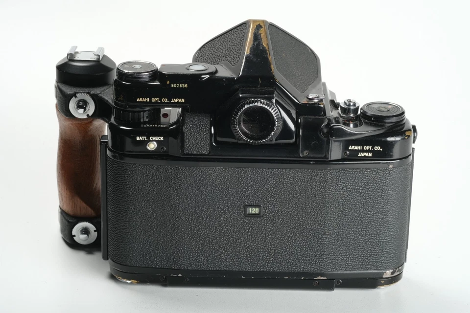 Asahi Pentax 6x7 Nr. 4016267, SMC Pentax-6x7 2,8/90 Nr. 8484911, Handgriff - Bild 4 von 4