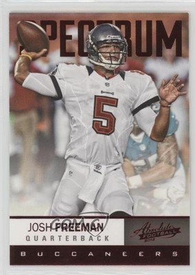 2012 Panini Absolute Spectrum Red Josh Freeman #90 b5y