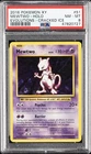 2016 POKEMON XY EVOLUTIONS CRACKED ICE #51 MEWTWO-HOLO PSA 8
