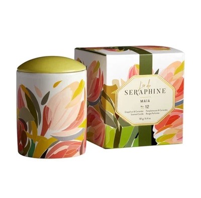 L'or de Seraphine - Maia No. 12 - LARGE 17 oz Ceramic Jar Candle JUMBO