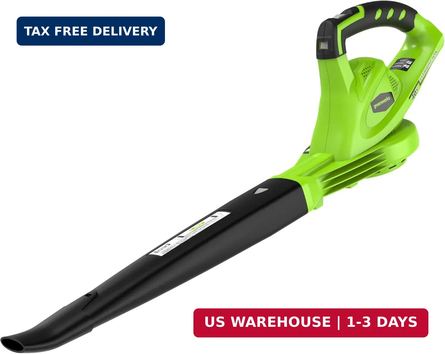 Greenworks 40V (150 MPH / 130 CFM / 75+ Compatible Tools) Co