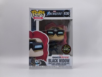 Funko Pop Black Widow 630 Glow Chase Gamerverse Marvel Avengers