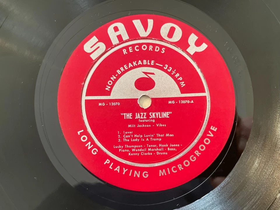 MILT JACKSON - The Jazz Skyline. 1956 US mono pressing. SAVOY. RVG. JAZZ - Image 3 of 4