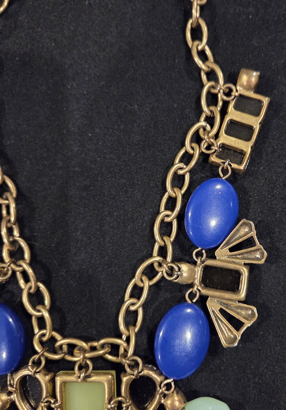 J. Crew Marked Statement Necklace Multicolored St… - image 10