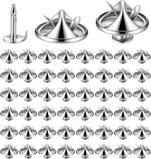 50 Pairs Metal Pin Backs, Butterfly Clutch Lapel Pin Backs, Pin Backings for Bad