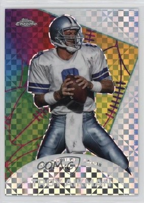 2023 Topps Composite Chrome All-Etch X-Fractor Troy Aikman #CAE-5 HOF 02wb