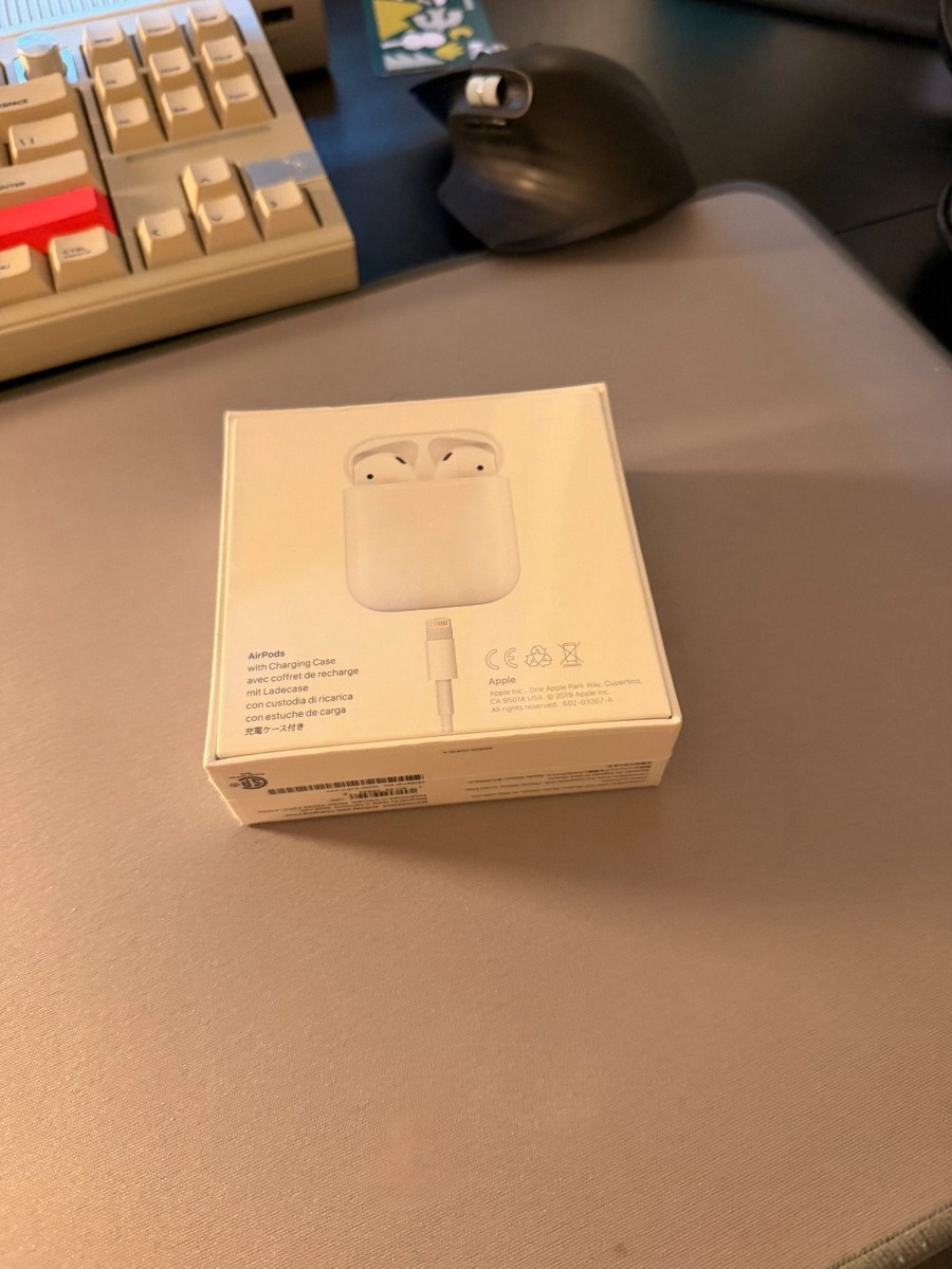 Apple AirPods 2nd Generation MV7N2AM/A with Charging Case Brand