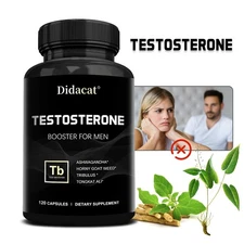 Natural Testosterone Booster Improves Energy Endurance 120pcs