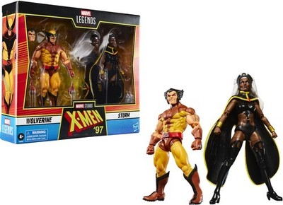 X-Men '97 Marvel Legends Wolverine and Storm Action Figure Two-Pack