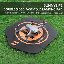 55cm Fast Foldable Universal Drone Landing Pad Waterproof PU Leather Parking Mat