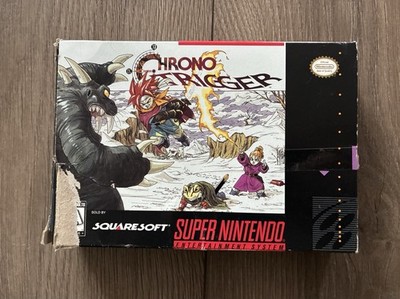 Super Nintendo Chrono Trigger Authentic Box And Game Tray Only SNES  No Game