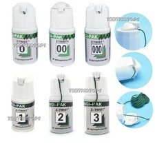 Dental Gingival Retraction Cord Plain Knitted Cotton Cord 000/00/0/1/2/3 274cm