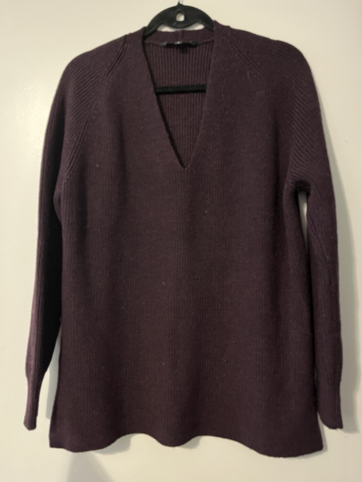 Athleta Switchback Pullover Sweater - Purple - L - image 2