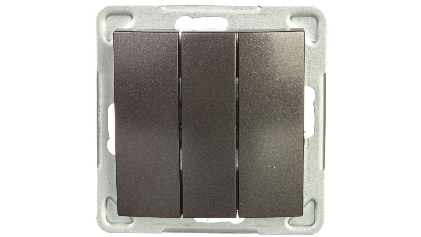 Impression Triple Connector Anthracite LP-13Y/m/50