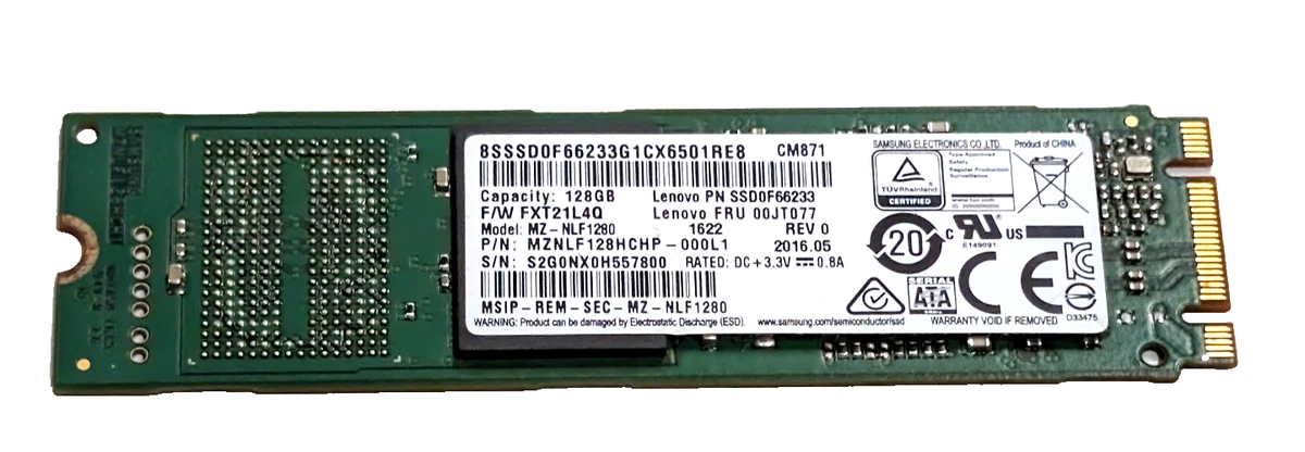 Samsung M.2 Interface 128 GB Solid State Drives for sale - eBay