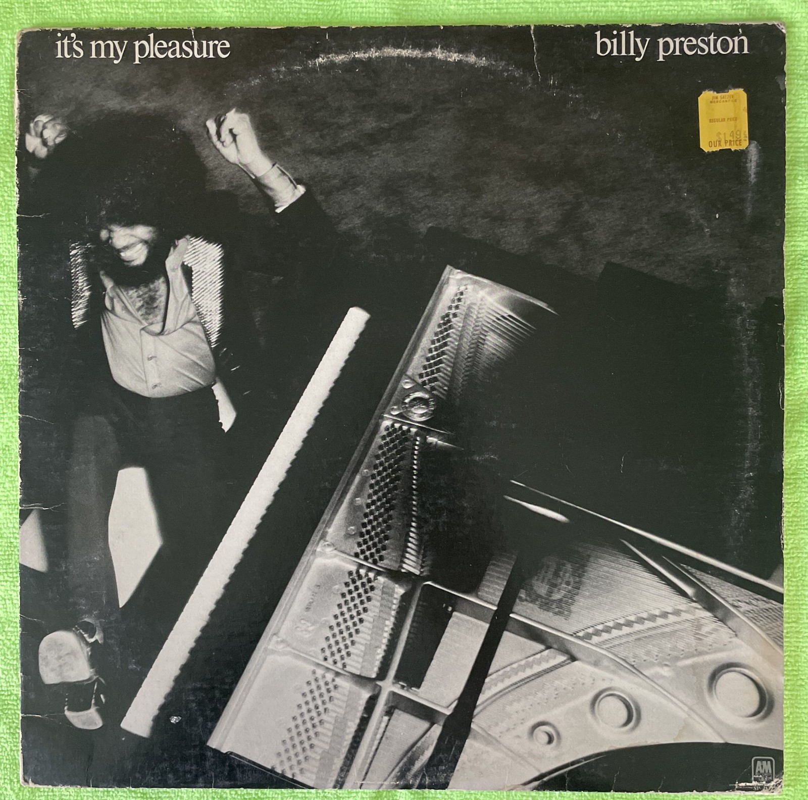 Billy Preston - It's My Pleasure   1975 LP Vinyl Record Album   VG+ / VG  Jojo's