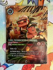 Disney Lorcana Enchanted Foil Alt Art Carl Fredricksen  Russell 237/207 EN
