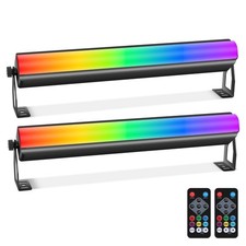 ENDYSHOW LED 2Pack Stage Pixel Lights Bar, RGB W Red,Green,Blue,White 