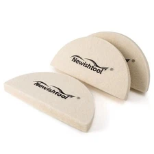  3 PCS Wool Felt Squeegee Window Tint Tools, Scratch Free Soft Woolen Squeegee 