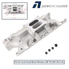 For Ford V8 5.0l 8124 Windsor Small Block Sbf 289 302 Intake Manifold Dual Plane For Ford V8 5.0l 8124 Windsor Small Block Sbf 289 302 Intake Manifold Dual Plane
