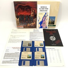 VTG Apple IIGS Man Hunter New York 3.5" Disk Sierra Big Box 3D Adventure Game