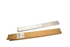Cheer Collection Magnetic Knife Holder 16 Inch Silver Stainless Steel Wall Mount