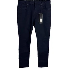 NWT The Perfect Jean NYC Stretch Jeans Submarine Dark Blue Slim Fit Men’s 33x32