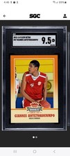 2013-14 Fleer Retro - Giannis Antetokounmpo #47 Rookie Card SGC 9.5. rookie card picture
