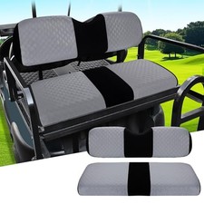 Cool Golf Cart Seat Cover Universal Rear Seat Covers with Breathable Non
