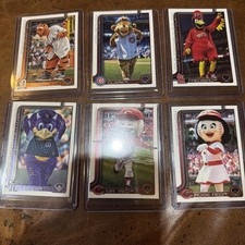 2025 Topps Series 1 - Mascots Detroit Tigers #M-10 + 5 others!