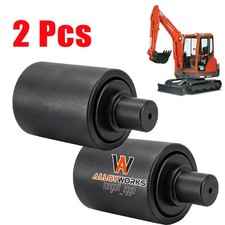 2x Carrier Roller/Top Roller For Kubota Excavator KX71-3 KX91-3 KX91-3S U35 U35S