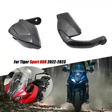 For Triumph Tiger Sport 660 2022- Carbon Fiber Handguards Hand Guards Protector