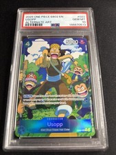 2025 One Piece EB02-022 Usopp Alt Art PSA 10