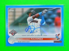 Alexander Ramirez 2022 Topps Pro Debut #PD-106 Autographs Blue #/150