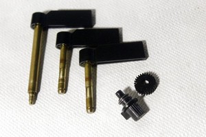Originale KNÖPFE / SCHALTER zum DUAL 1214 - Plattenspieler, komplettes Set
