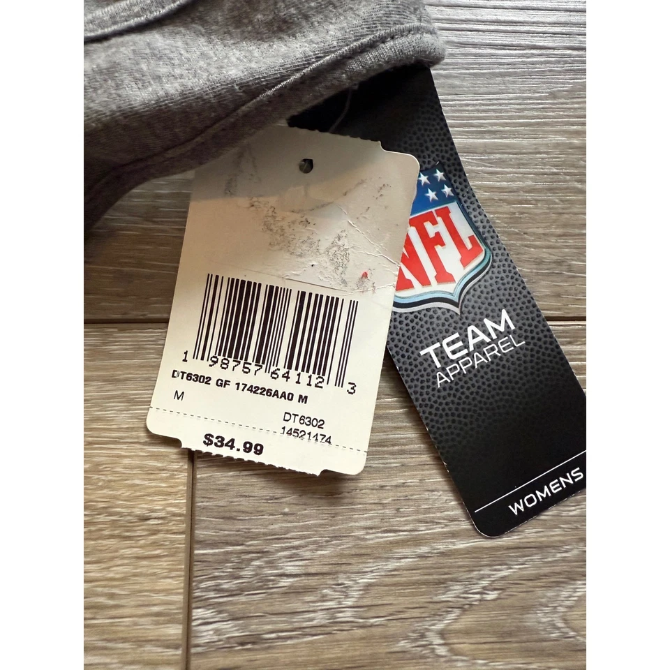 Camiseta sin mangas para mujer Miami Dolphins ropa del equipo de la NFL - mediana - gris Foto 2 de 2