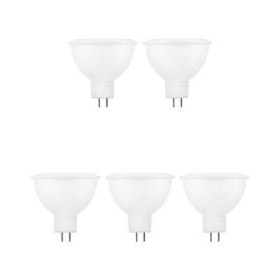 Modee GU5.3 LED Spot Lampe MR16 5W 450lm 6000K Tageslichtweiß 5 Stück